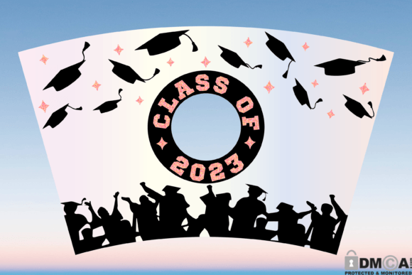 Class of 2023 Venti Cup Wrap SVG