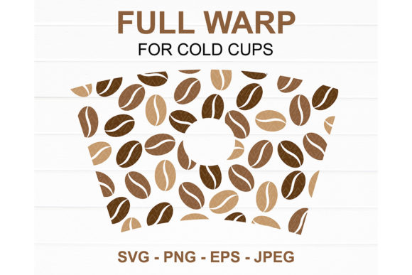 Coffee Bean Starbucks Cup SVG