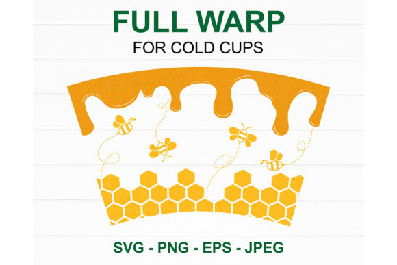 Honeycomb Starbucks Cup SVG