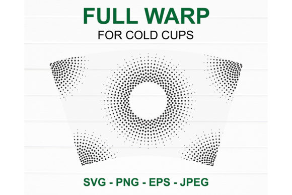 Polka Dot Starbucks Cup SVG