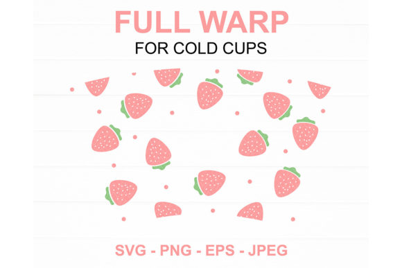 Strawberry Starbucks Cup SVG