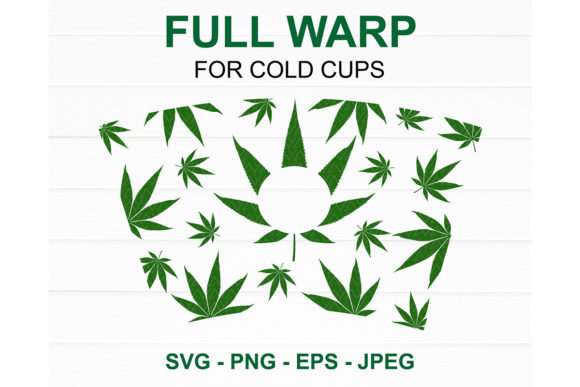 Weed Starbucks Cup SVG
